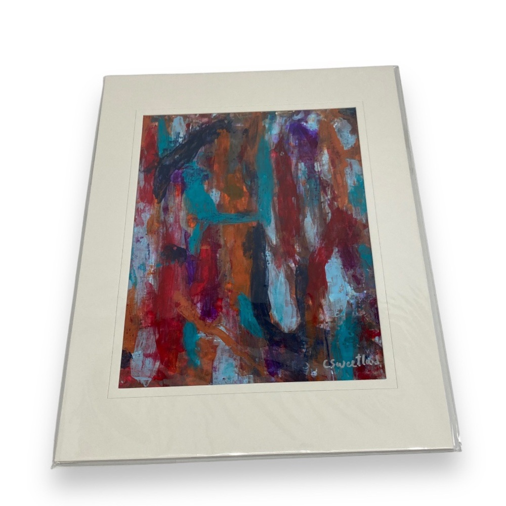 Original Acrylic Abstract Art Painting by Artist lioness Mystical Arts